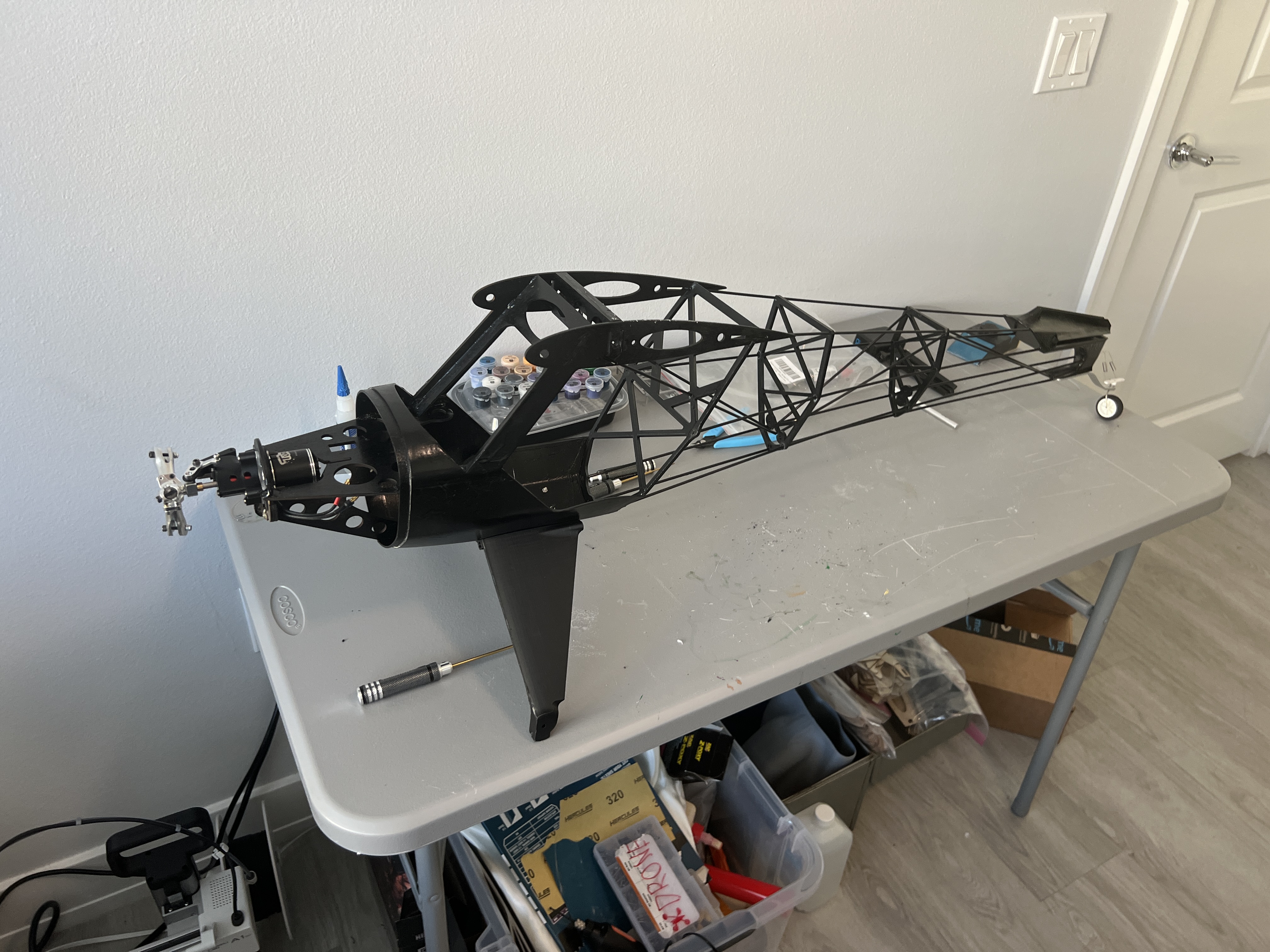 Lightweight Carbon Fiber STOL Airplane